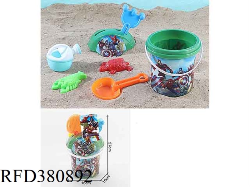 BEACH BUCKET SET (3 COLORS MIXED)