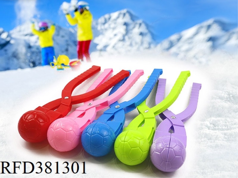 LARGE SOCCER SNOW CLIP INDIVIDUALLY
