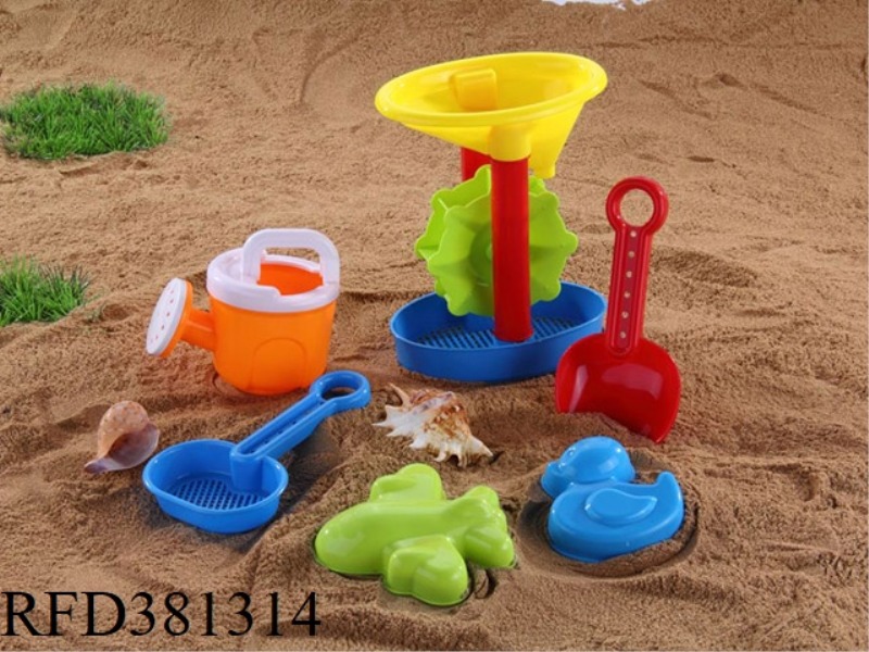A SIX- PCS  HOURGLASS SET