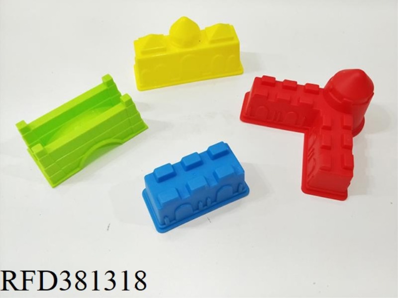 4  PCS S SAND MOLD SET