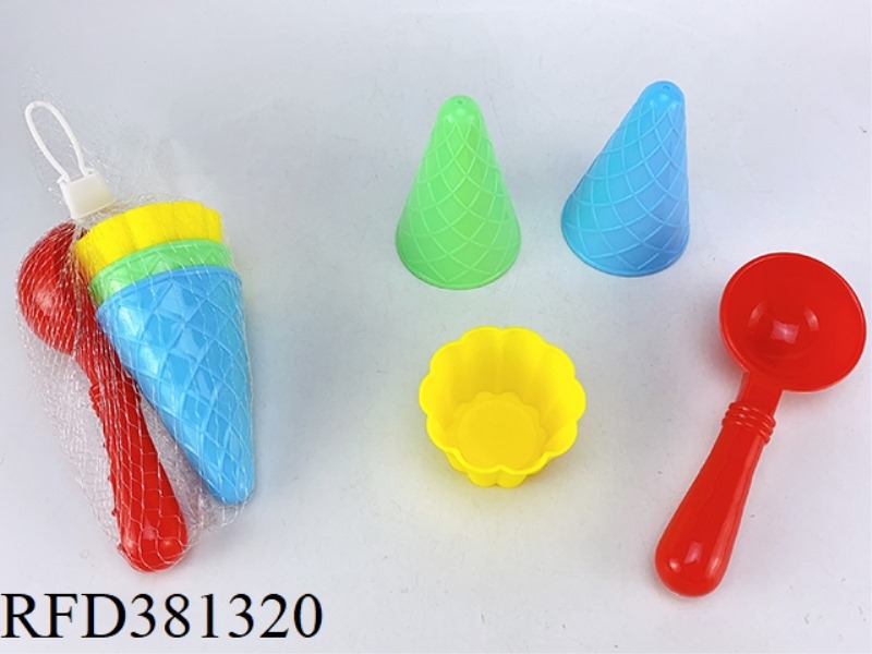 FOUR SETS OF ICE CREAM