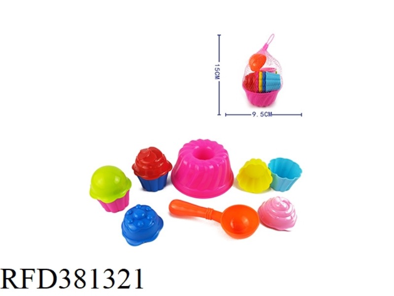 TEN SETS OF ICE CREAM