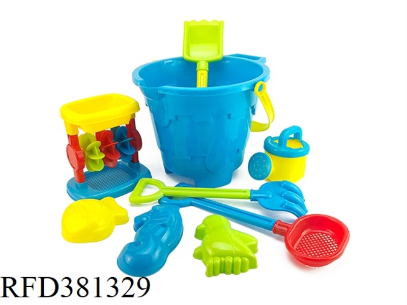 9  PCS  BEACH BUCKET SET