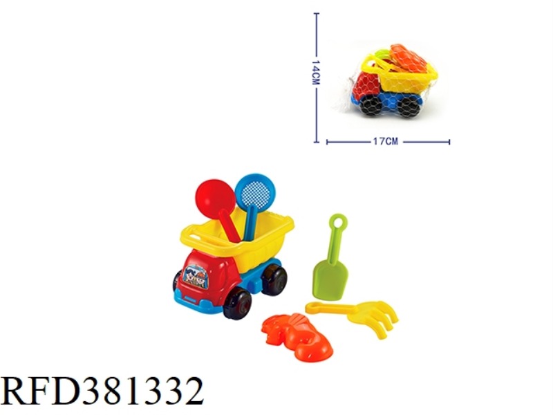 6  PCS  BEACH CAR