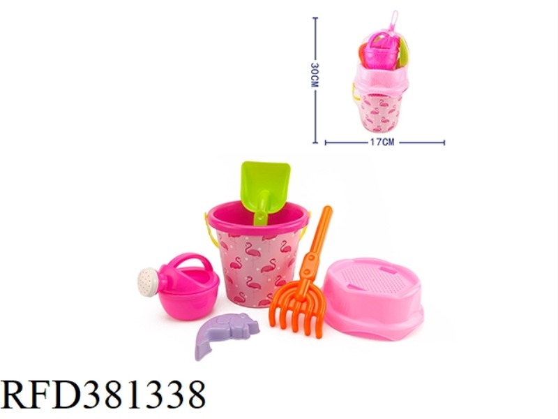 6  PCS  BEACH BUCKET SET