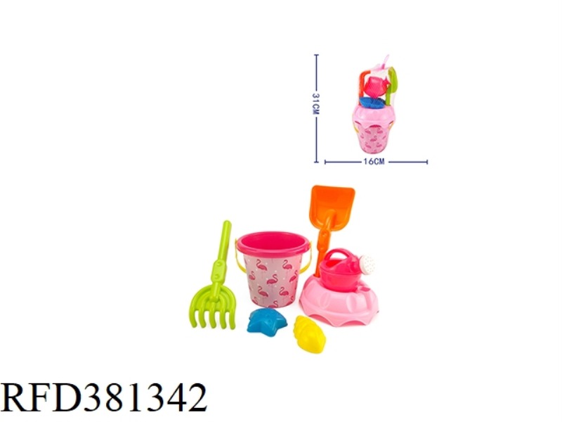 7  PCS  BEACH BUCKET SET
