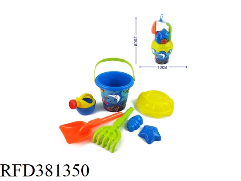 7  PCS  BEACH BUCKET SET