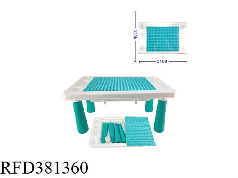 WOODEN TABLE SET