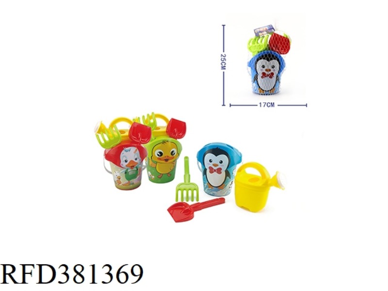 5  PCS  BEACH BUCKET SET