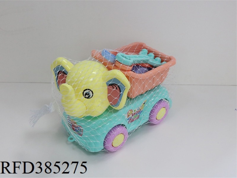 BABY ELEPHANT HEAD ATV/WITH BUCKET