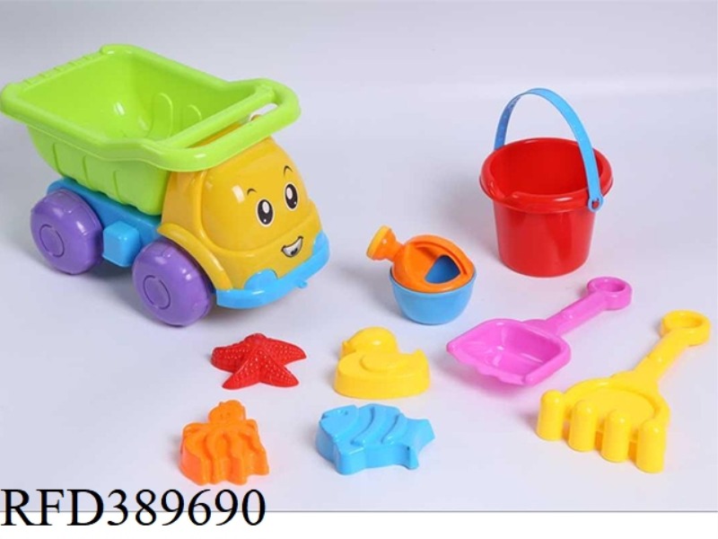 EMOTICON BEACH CART