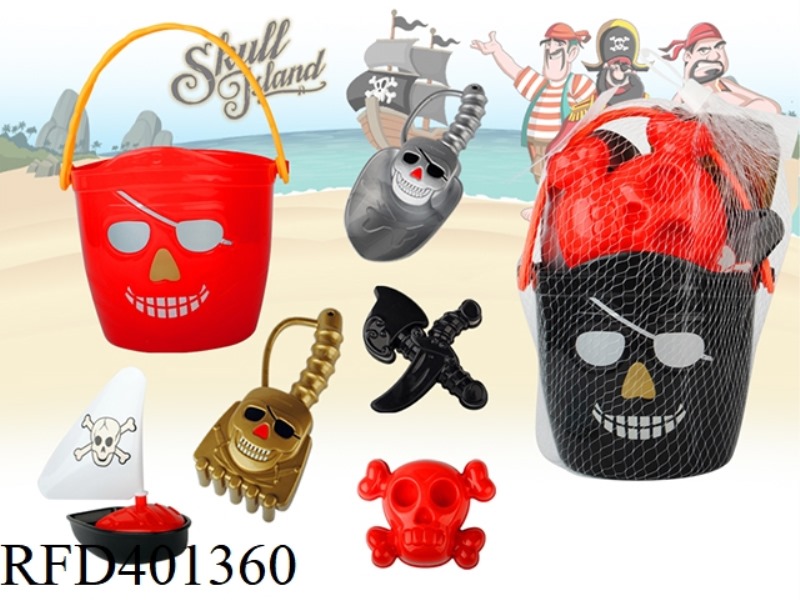 6PCS SMALL PIRATE BARREL COMBINATION
