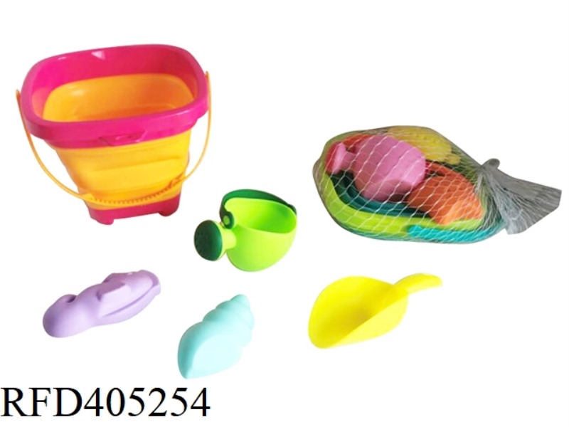 5PCS SMALL SQUARE SOFT RUBBER BARREL COMBINATION SET(2L)