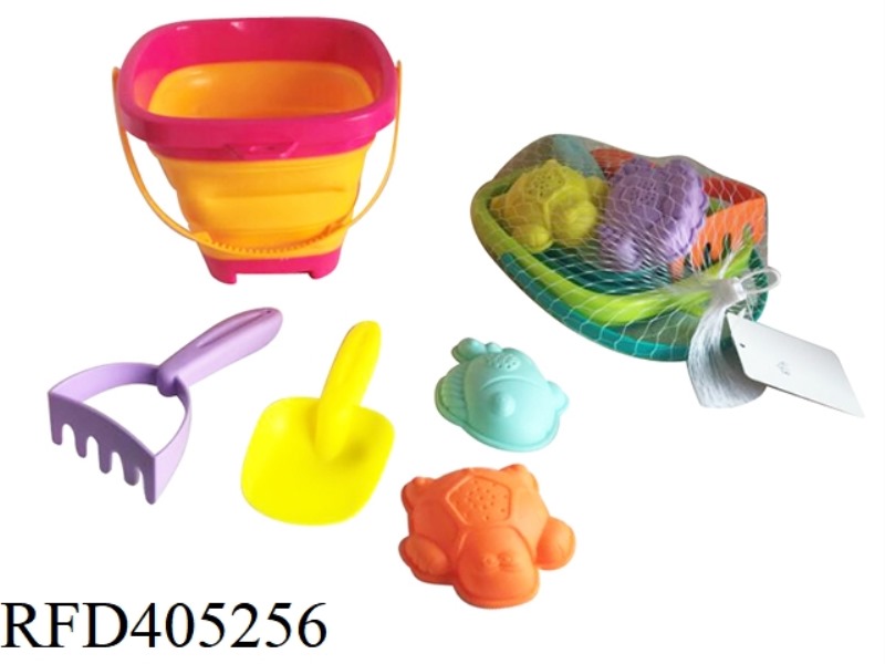 5PCS SMALL SQUARE SOFT RUBBER BARREL COMBINATION SET(2L)