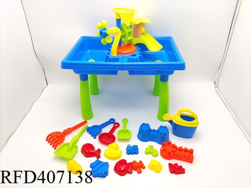 38-PIECE BEACH TABLE