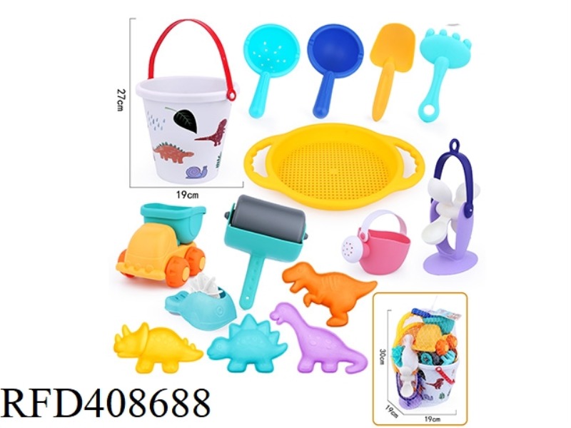 15-PIECE SOFT BEACH TOYS