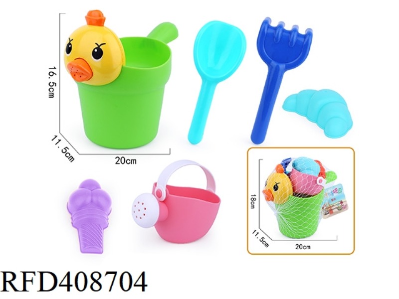 6-PIECE SOFT BEACH TOYS
