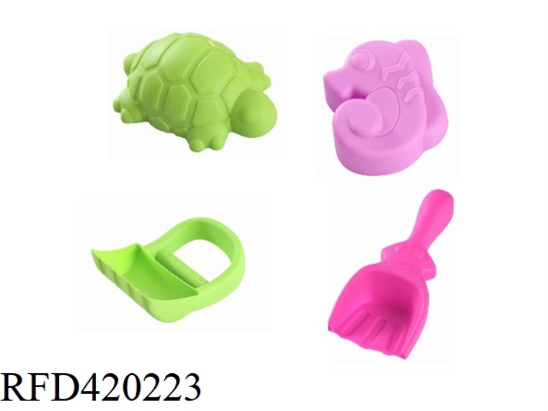 SOFT PLASTIC BEACH 4PCS