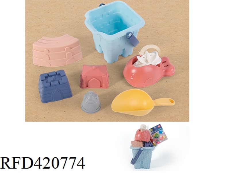 7-PIECE SOFT BEACH BUCKET