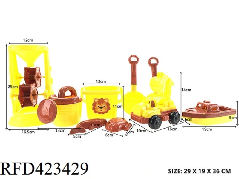 HOURGLASS SET 9 PIECE SET