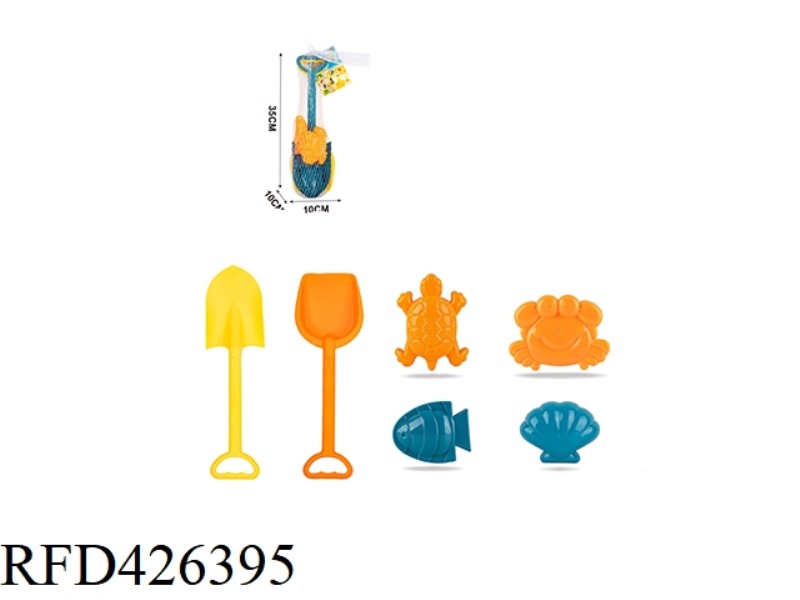 6-PIECE SHOVEL SET