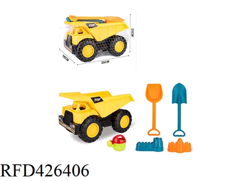 6-PIECE BEACH ENGINEERING VEHICLE