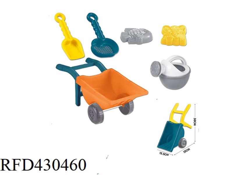 MORANDI COLOR BEACH CART 6PCS