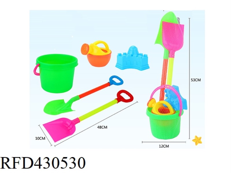 BEACH BUCKET+4 ACCESSORIES