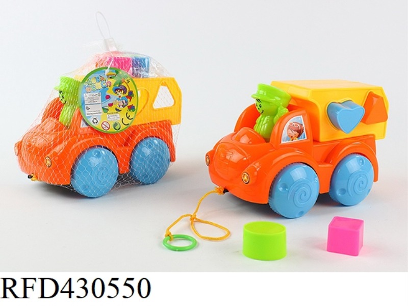 TOW BUILDING BLOCK CAR (2 MODELS)