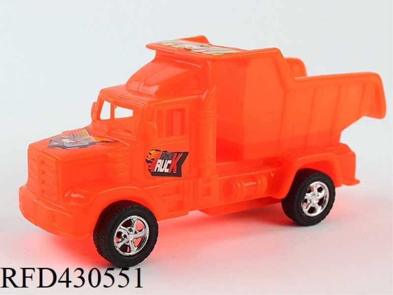 PULL BACK ENGINEERING VEHICLE (2 MODELS, 3 COLORS)