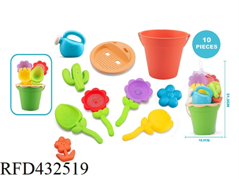 FLOWER BEACH TOYS (10PCS)
