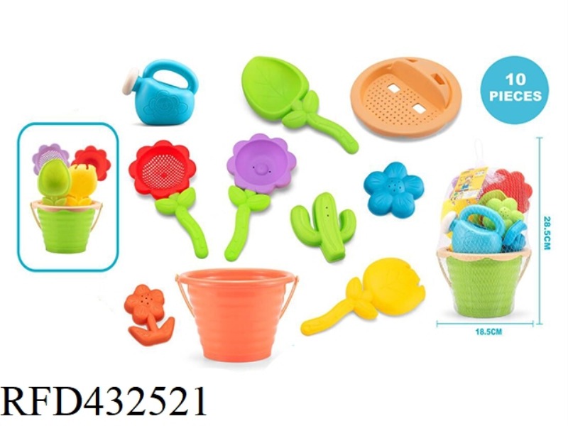 FLOWER BEACH TOYS (10PCS)