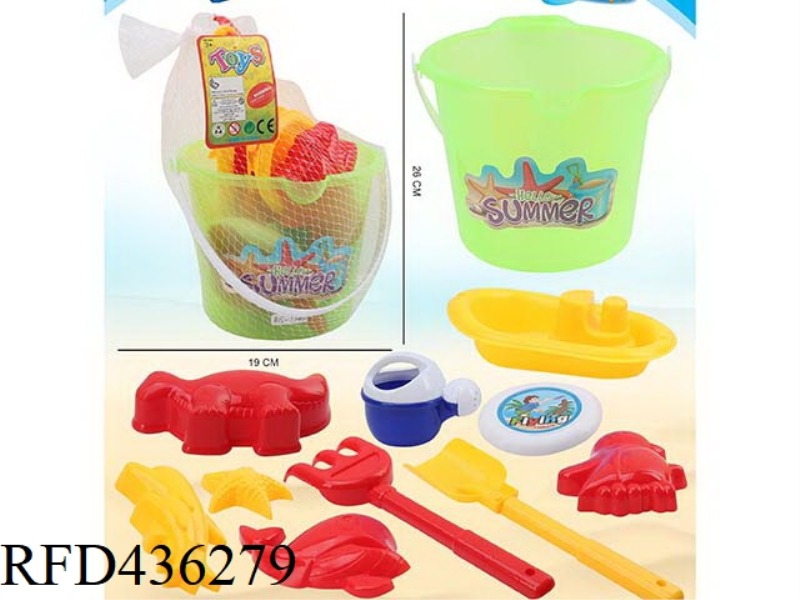 BEACH BUCKET SET 11PCS