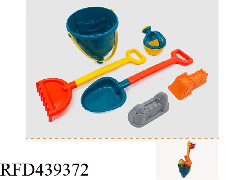 BEACH BUCKET SET OF 6
