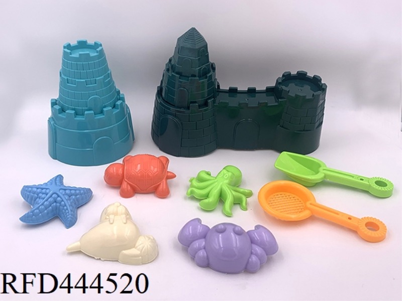 BEACH CASTLE 11 PIECE SET