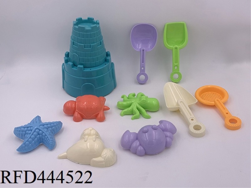 BEACH CASTLE 11 PIECE SET