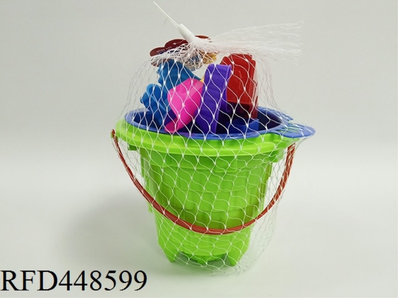 7PCS BEACH BUCKET SET
