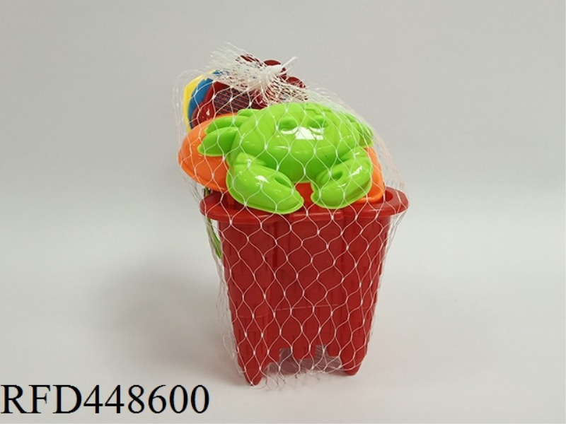 6PCS BEACH BUCKET SET