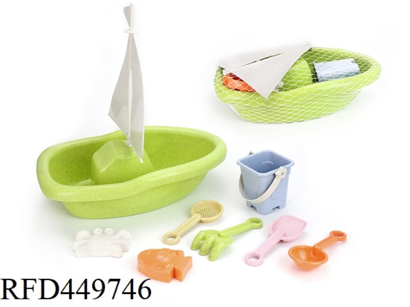 STRAW BEACH SAILBOAT COMBINATION