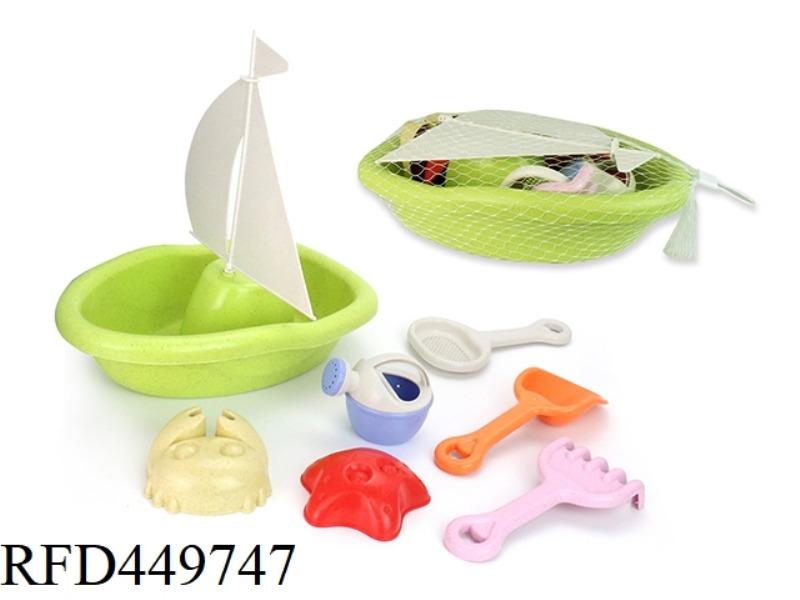 STRAW BEACH SAILBOAT COMBINATION