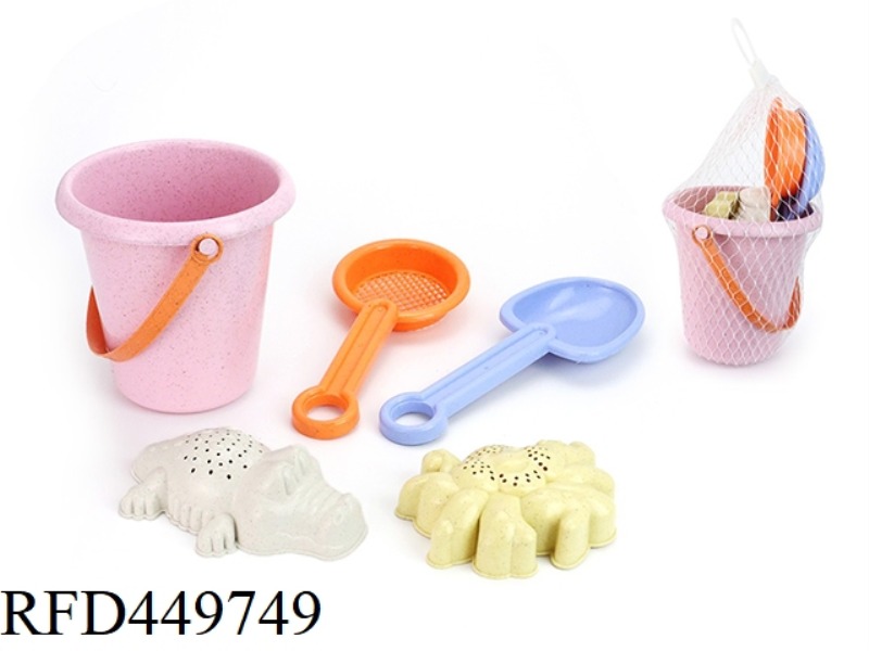STRAW BEACH BUCKET
