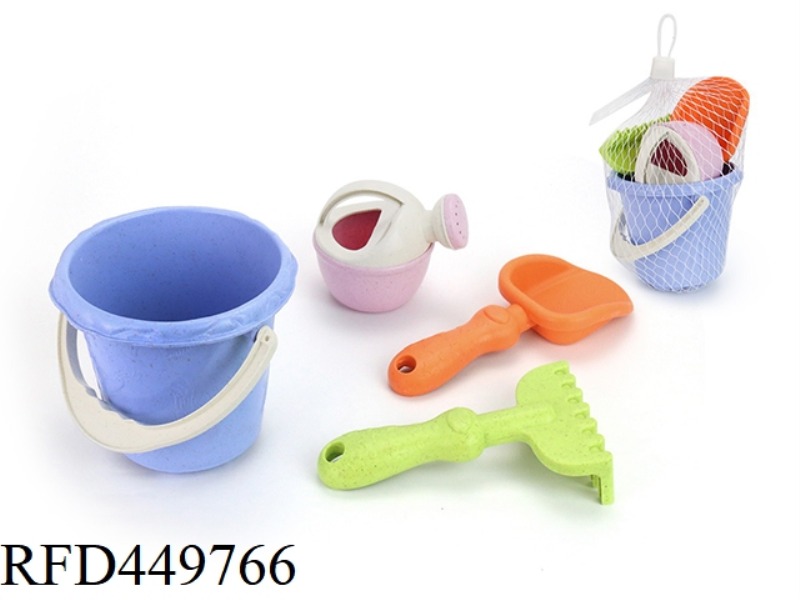 STRAW BEACH BUCKET COMBINATION