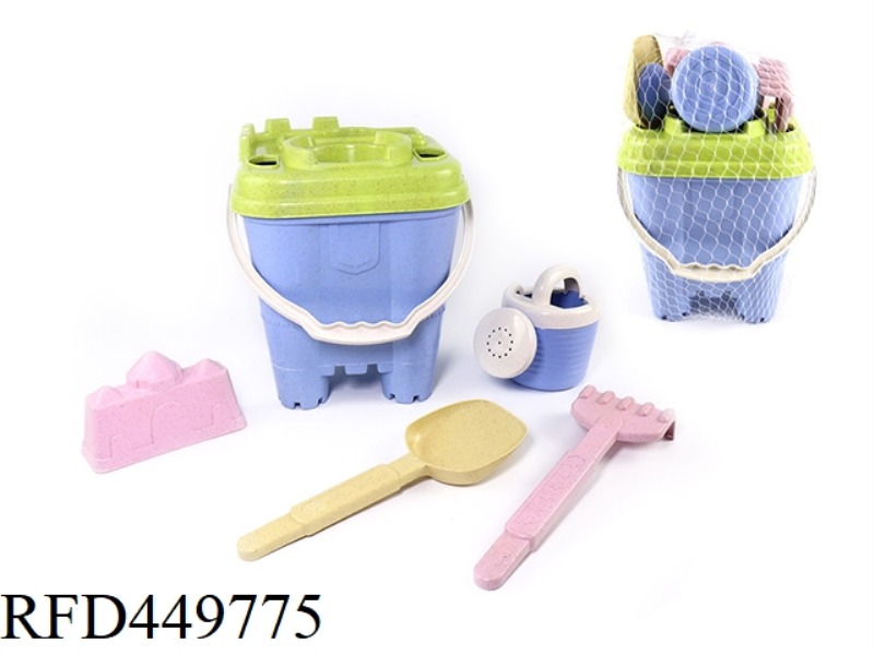 STRAW BEACH BUCKET COMBINATION