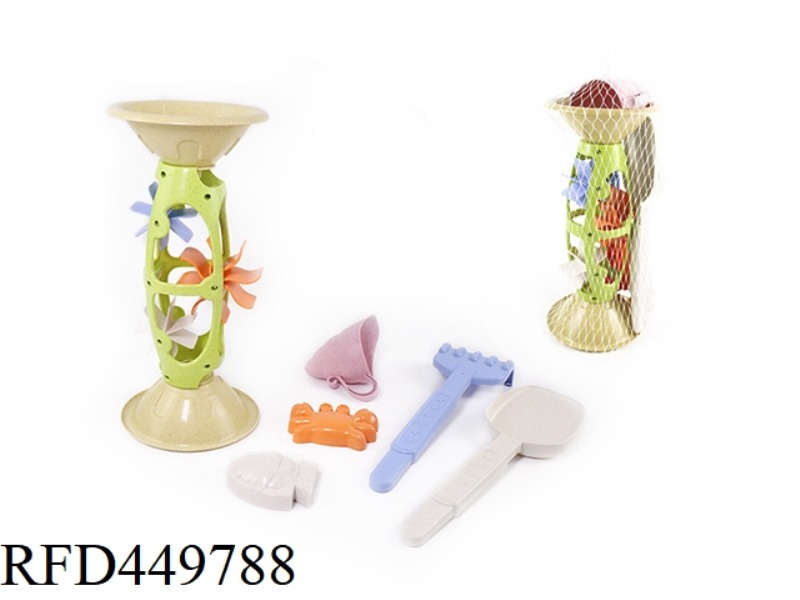STRAW BEACH HOURGLASS
