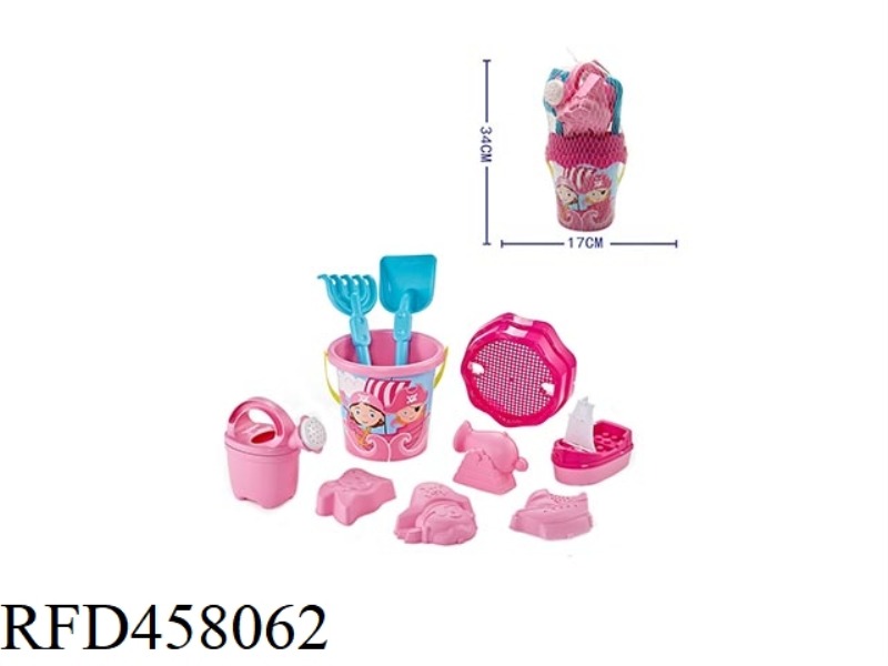 10 PIECE BEACH BUCKET