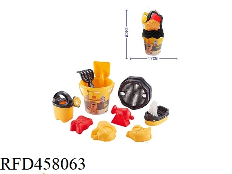 10 PIECE BEACH BUCKET