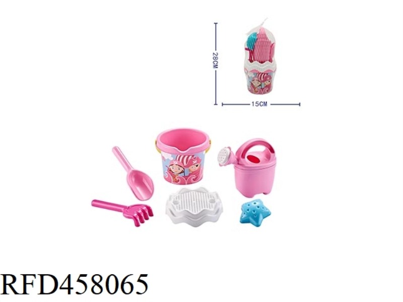 6-PIECE BEACH BUCKET