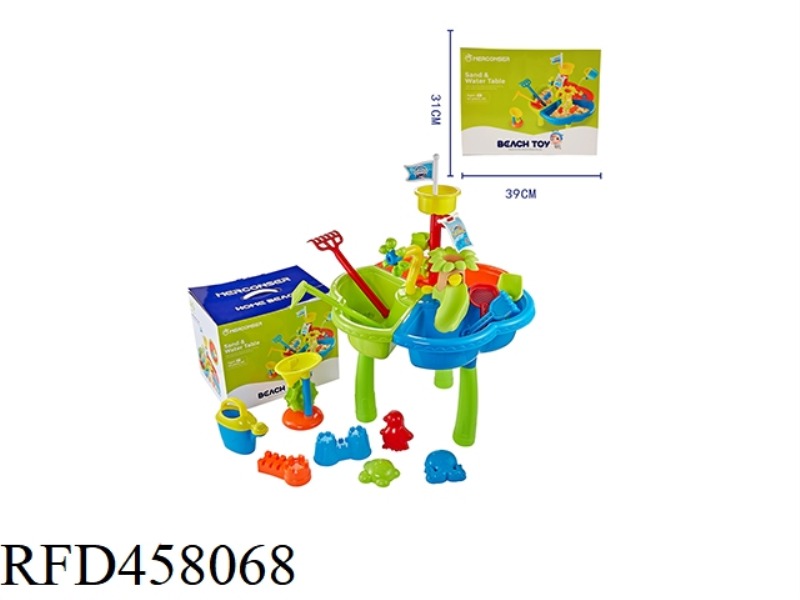 40 PIECE BEACH TABLE SET