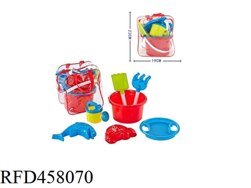 7-PIECE BEACH BUCKET SET
