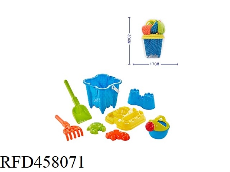7-PIECE BEACH BUCKET SET